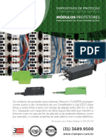 Módulos Protetores DPS Para Sistemas de Telecomunicações