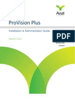 ProVision Plus 2 - 4 - 0 Installation &amp Administration Guide - May2019