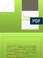 Valores y Antivalores