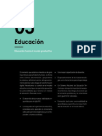 educación hacia el mundo productivo