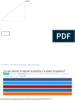 S6 LC en Qué Consiste La Relación Terapéutica y La Alianza Terapéutica