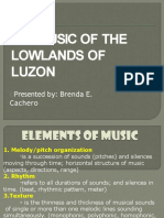 Music of the Lowlands: Folk Songs and Liturgical Traditions