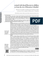 Factors Associated With Dental Fluorosis in Children and Teenagers From The City of Montería, Colombia