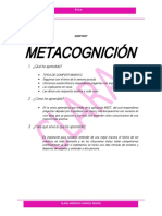 Metacognición: 1. ¿Qué He Aprendido?