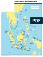 Peta Kedatangan Jepang Ke Indonesia 1941