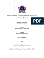 TRABAJO de INTERVENCIÓN Desarrollo de Habilidades de Lectura