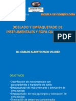 Doblado y Empaquetado de Instrumental y Ropa Quirúrgica-Dr Paco