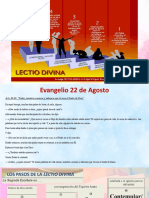 Lectio Divina JN 6, 60-69 (22-8-21)
