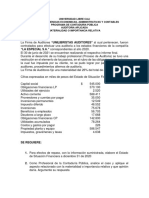 Taller de Materialidad o Importancia Relativa - Auditoria Aplicada