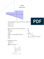 Soal Program Linear