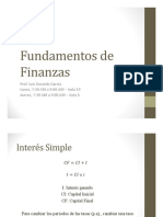 Fundamentos de Finanzas - Resumen
