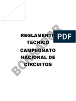 Reglamento Circuitos 2020-2025