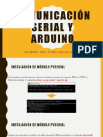 Comunicación serial Arduino y control de LEDs con Python