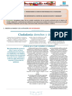 Experiencia de Aprendizaje 1: Sesión 6: Propósito:: Promoviendo El Ejercicio Responsable de La Ciudadanía