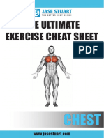 Ultimate Exercise Cheat Sheet - Chest