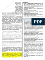 El Precio Que Se Pagó Determino Tu Valor