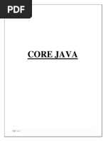 Core Java