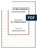 Power Flow Analysis