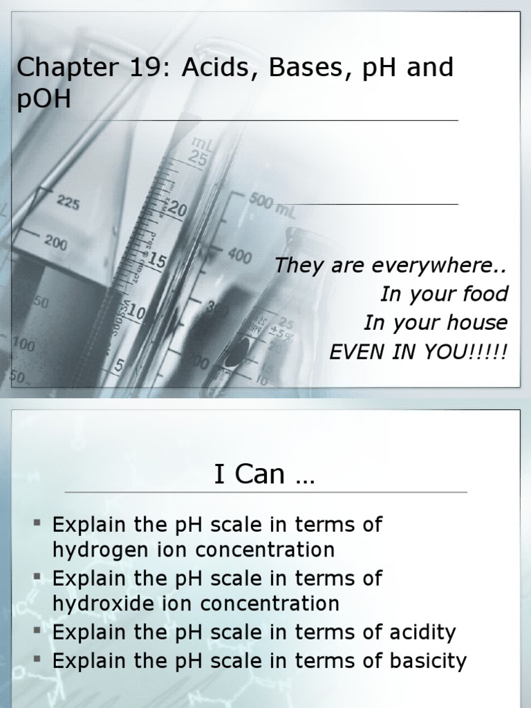 Understanding Acids and Bases | PDF | Ph | Chemistry