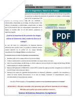 Charla Integral SSI 241 - Día Mundial de La Seguridad y Salud en El Trabajo - Riesgos Críticos