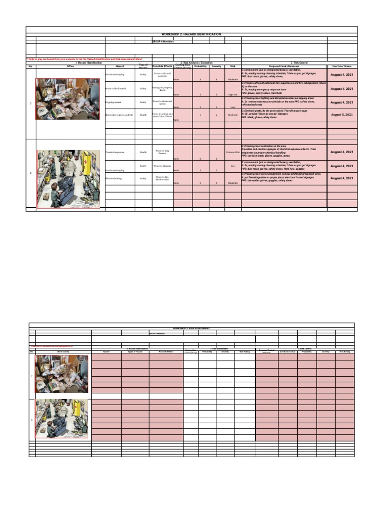 Hazard Identification and Risk Control Guide | PDF | Personal ...