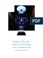 Quareia-The Adept: Module V-Advanced Magic Lesson 5: Working The Gates