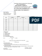 Analisis Hasil Tes Formatif - 2021