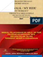 Pelaksanaan Mywalk Myride Program Kecergasan 1m1s 2021 Peringkat Sekolah