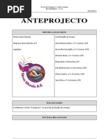 Anteprojecto NOVO MUNDO Re Formula Do