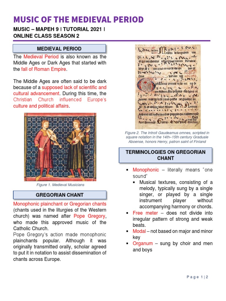 music-of-medieval-period-pdf-gregorian-chant-performing-arts