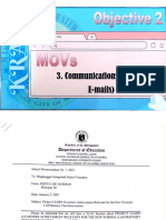 Objective 2- Movs 3 Communication ( Letters, E-mails)