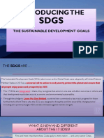 Introducing The: The Sustainable Development Goals