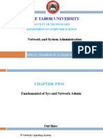Debre Tabor University: Network and System Administration