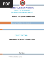 Debre Tabor University: Network and System Administration