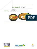 Business Plan (Muhammad Azhar)