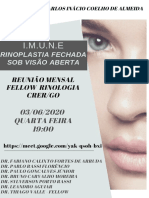 Rinoplastia Fechada Sob Visão Aberta