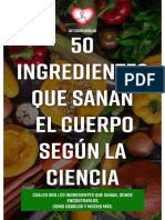 Libro Completo 50 Ingredientes Que Sanan El Cuerpo