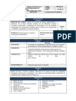 MAN-RHSO-01 Manual de Funciones y Responsabilidades - Ejecutiva Comercial Captador