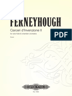 Ferneyhough - Carceri d'Invenzione II