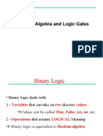 Boolean Algebra and Logic Gates