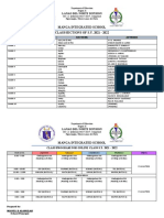 Manga Integrated School class schedules