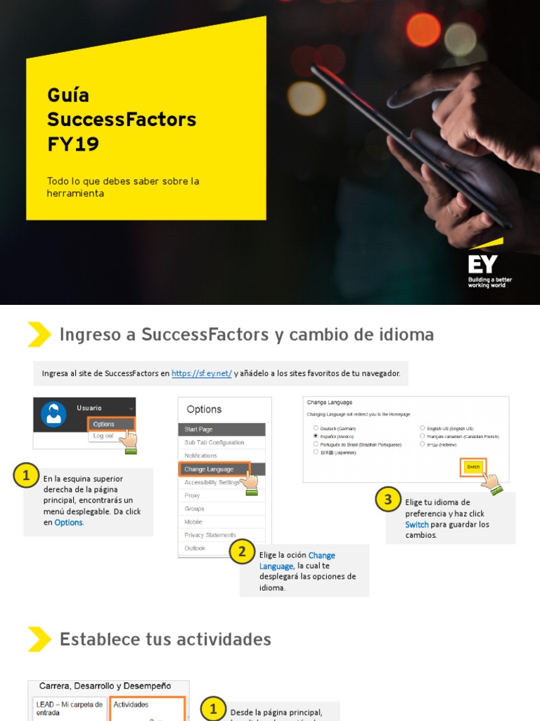 Guía para SuccessFactors | PDF | Informática | Software