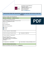 Borang Conditional Approval Covid Form A Version 2