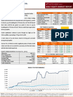 Daily Equity Market Report - 06.09.2021