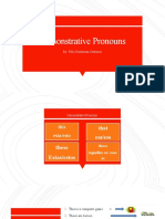 Demonstrative Pronouns - Tello Norabuena Catherine