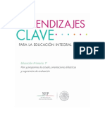Orientaciones Didácticas_Aprendizajes Clave_ESE_1er Grado Primaria
