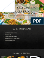 Menu Malaysia Di Serata Dunia