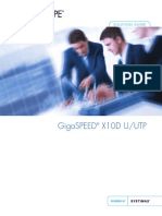 C063 GigaSPEED X10D UTP Solution Guide Sep 2013
