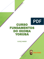 Fundamentos Do Idioma Yorùbá (Curso de Yorùbá) /apostila-Módulo-10