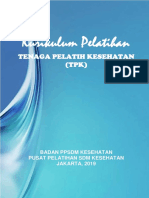 Kurikulum - Tenaga Pelaih Kesehatan